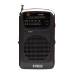 Φορητό Ραδιόφωνο N'oveen PR150  AM/FM, με Hands Free 3.5mm,με Λειτουργία  Μπαταρίας 2 x 1,5V AAA  Μαύρο