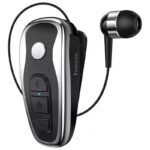 Bluetooth Hands Free Hoco. RT07 v5.0 με Δόνηση και Multi Pairing Μαύρο