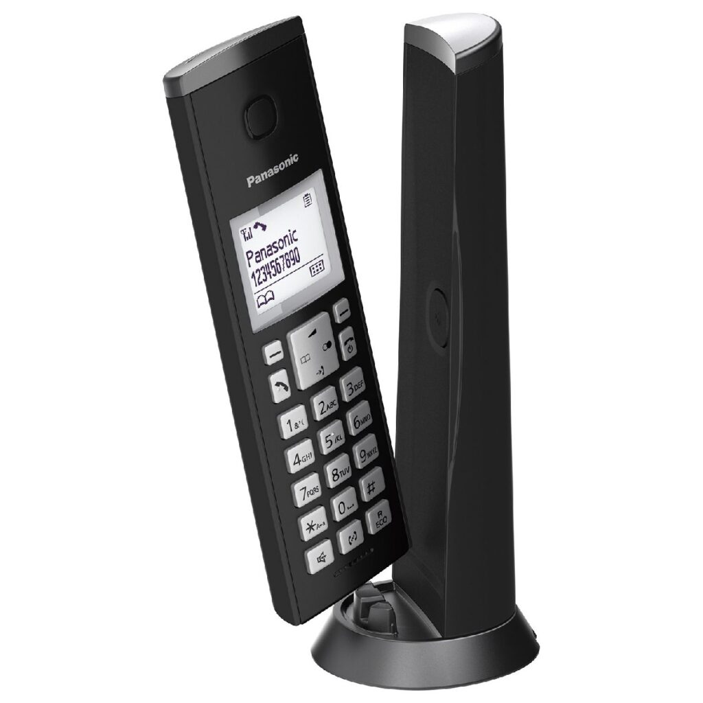 32634 Ασύρματο Ψηφιακό Τηλέφωνο Panasonic KX-TGK210GRB Μαύρο Φραγή ενοχλητικών Κλήσεων και Λειτουργία Eco - Image 1