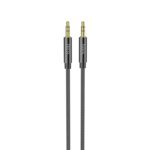 Καλώδιο σύνδεσης Ήχου Hoco UPA19 Braided 3.5mm Αρσενικό σε 3.5mm Αρσενικό Μαύρο 1m