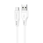 Καλώδιο Acefast C3-04 USB-A σε USB-C 3A Λευκό 1.2m