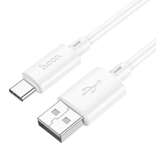 Καλώδιο Hoco X88 USB σε USB-C 3.0A Fast Charging Λευκό 1m