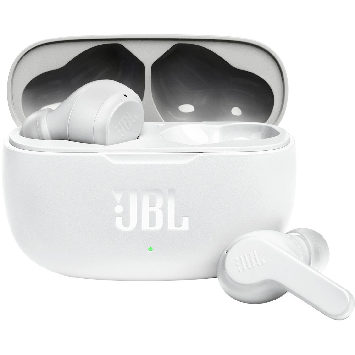 38515 Bluetooth Hands Free JBL Wave 200TWS In-ear με 20 ώρες Αυτονομία IPX2, Deep Bass Sound Λευκό - Image 1