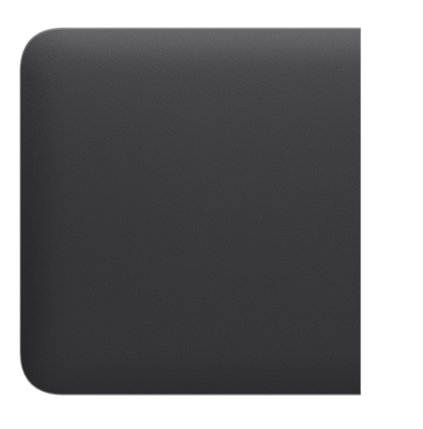 Ajax Side Button (1 Gang/2 Way) Graphite