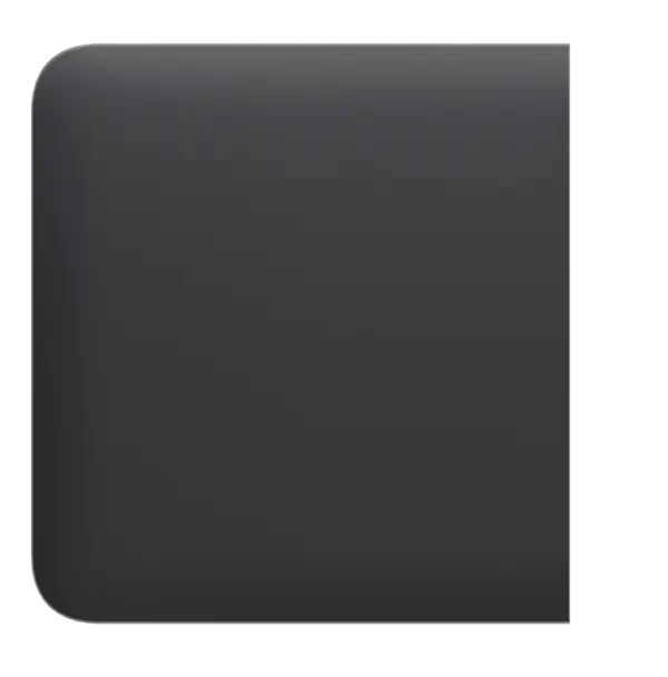 Ajax Side Button (1 Gang/2 Way) Graphite