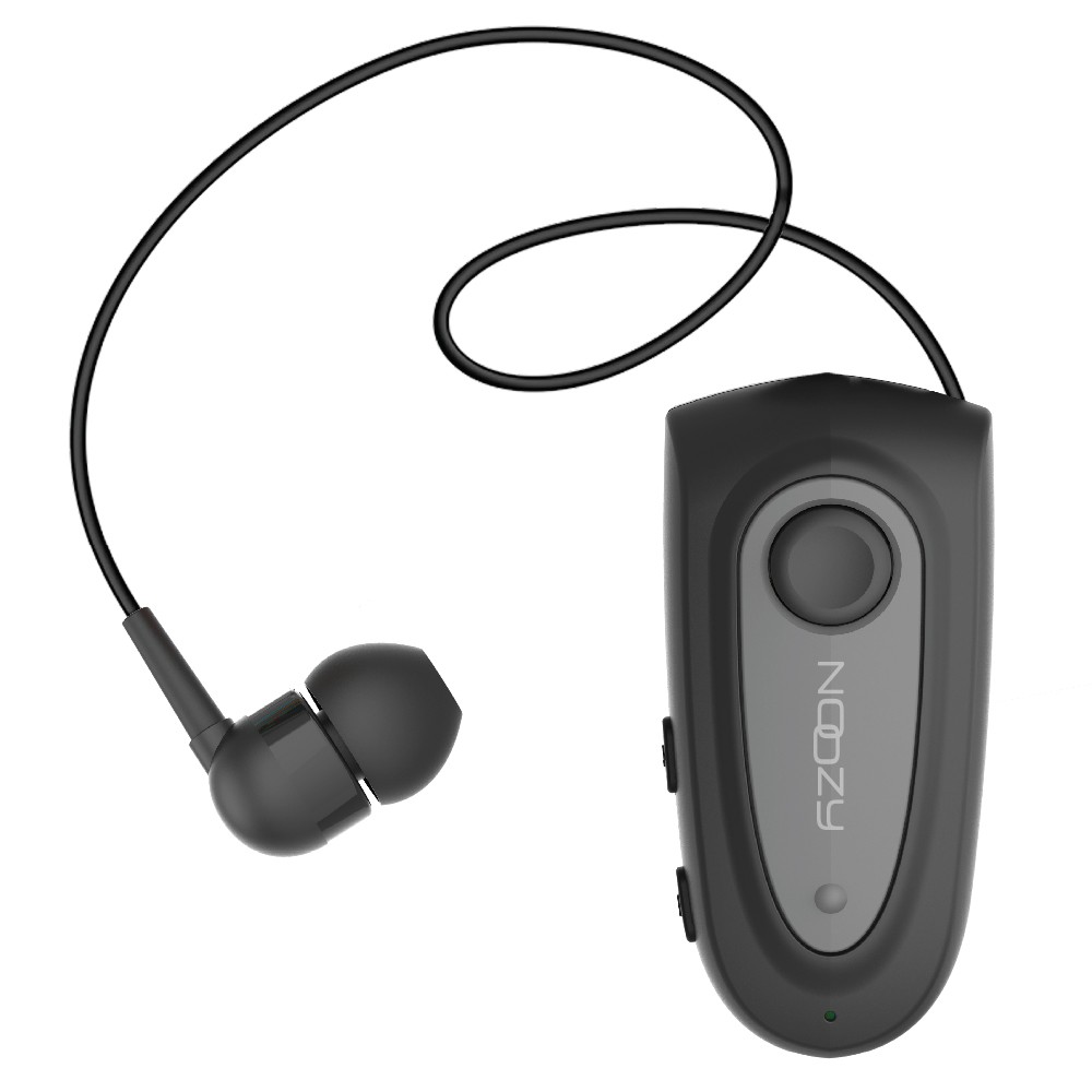 39007 Bluetooth Hands Free Noozy Roller BH67 Bluetooth V.5.3 με Δόνηση Multi Pairing Γκρι - Image 1