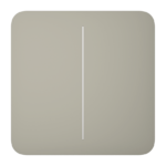 Ajax Solo Button (2 Gang) Olive