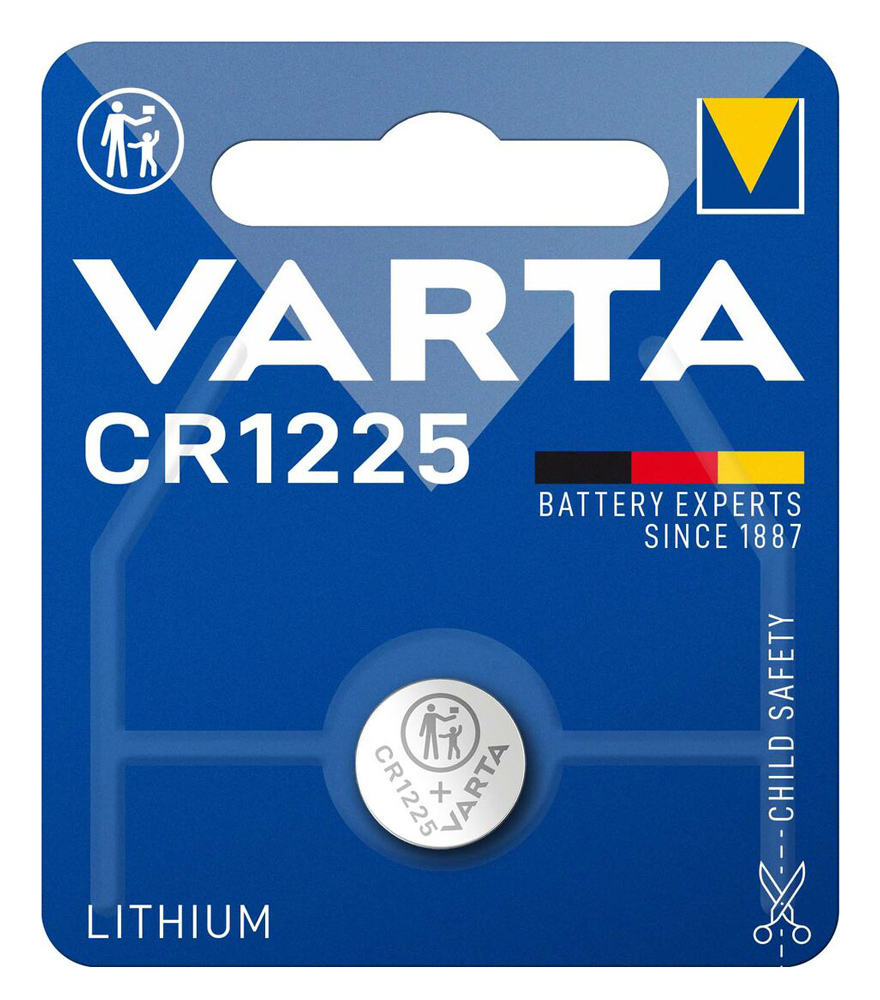 4008496747047 VARTA μπαταρία λιθίου, CR1225, 3V, 1τμχ - Image 1