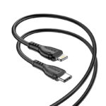 Καλώδιο Borofone BX51 Triumph USB-C σε Lightning 12W 2.4A Μαύρο 1m