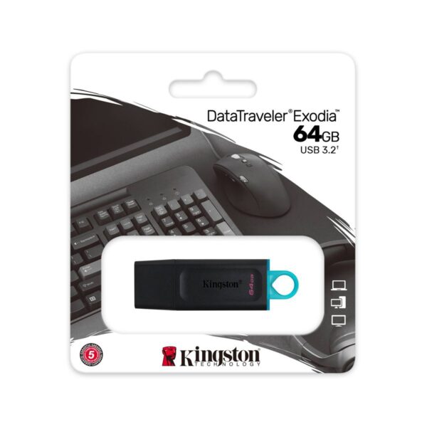 USB 3.2 Kingston Flash Drive Exodia 64GB DTX/64GB