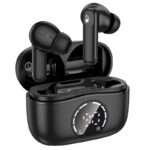 Wireless Hands Free Hoco EQ22 Singer TWS V5.4 400mAh με 7 Ώρες Λειτουργίας και Εναλλαγή Master/Slave ANC+ENC Μαύρα
