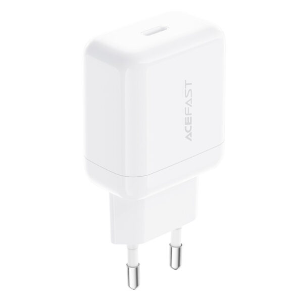 Φορτιστής Ταξιδίου Acefast A130 Fast Charging USB-C PD20W 3.0A Λευκός