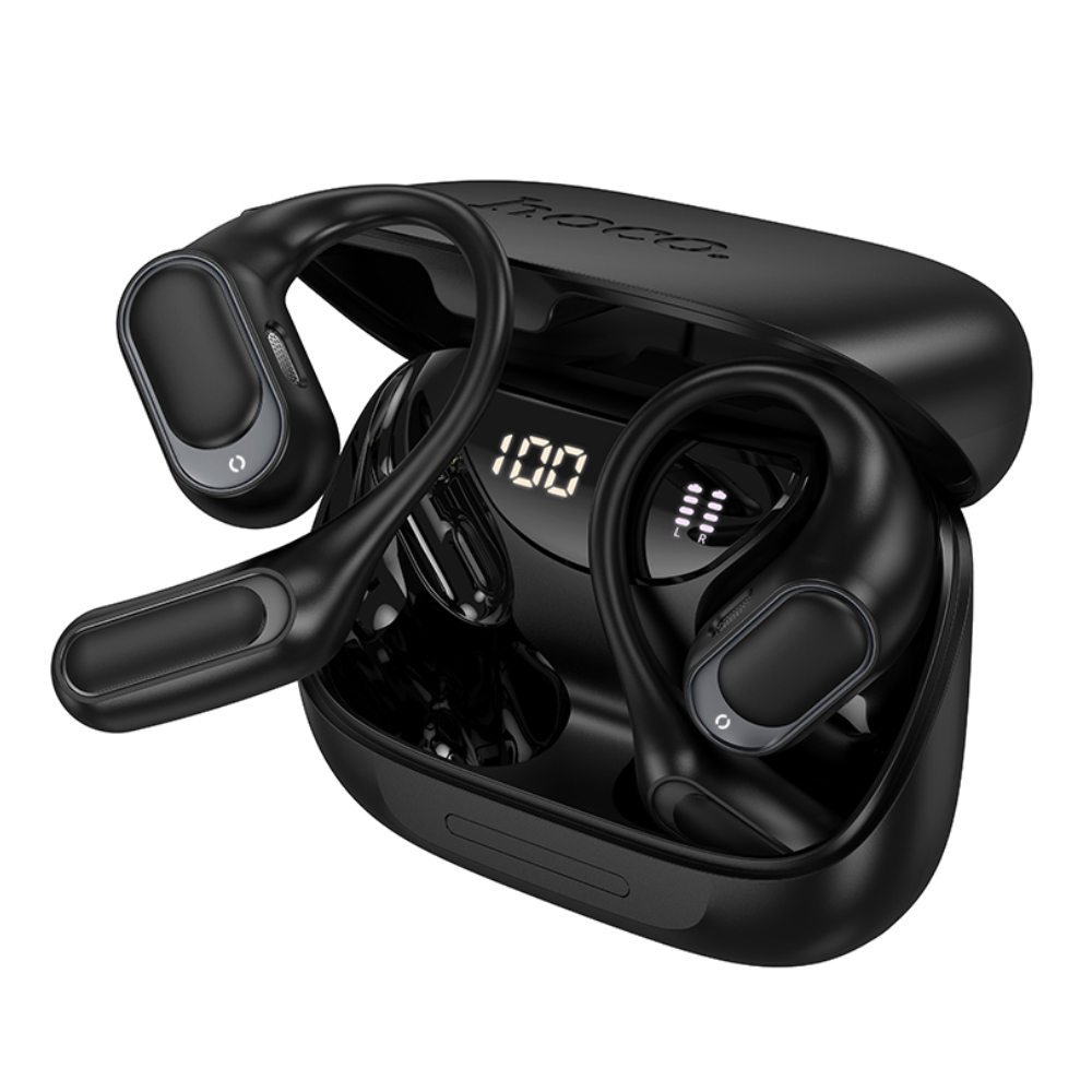 50295 Wireless Hands Free Hoco EA11 Honey TWS v5.4 500mAh 8h Ώρες Λειτουργίας Μαύρα - Image 1