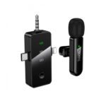 Μικρόφωνο Πέτου Ασύρματο Hoco L20B Fair Lavalier USB-C AUX Lightning 2.4Ghz Εμβέλεια 15m Digital Noise Cancellation ENC 7h Λειτουργίας