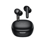 Wireless Hands Free Hoco EQ100 Intelligent TWS Dual Mic v5.4 500mAh 10 h Λειτουργίας και AI Μετάφραση σε 134 Γλώσσες με Βάση Κινητού Μαύρα