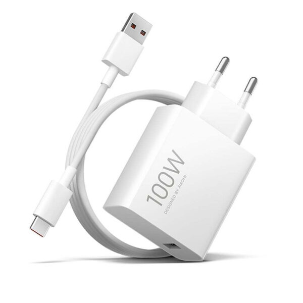 Φορτιστής Ταξιδίου Xiaomi Charge Combo 100W BHR095VEU Quick Charge 3.0 με Καλώδιο USB-C 1μ