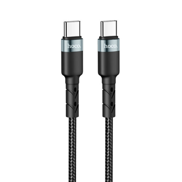 Καλώδιο Hoco. SU99 Max USB-C σε USB-C Fast Charging 60W Braided Μαύρο 1m
