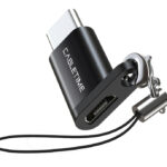 CABLETIME αντάπτορας USB Type-C σε USB Micro CMBF, μαύρος
