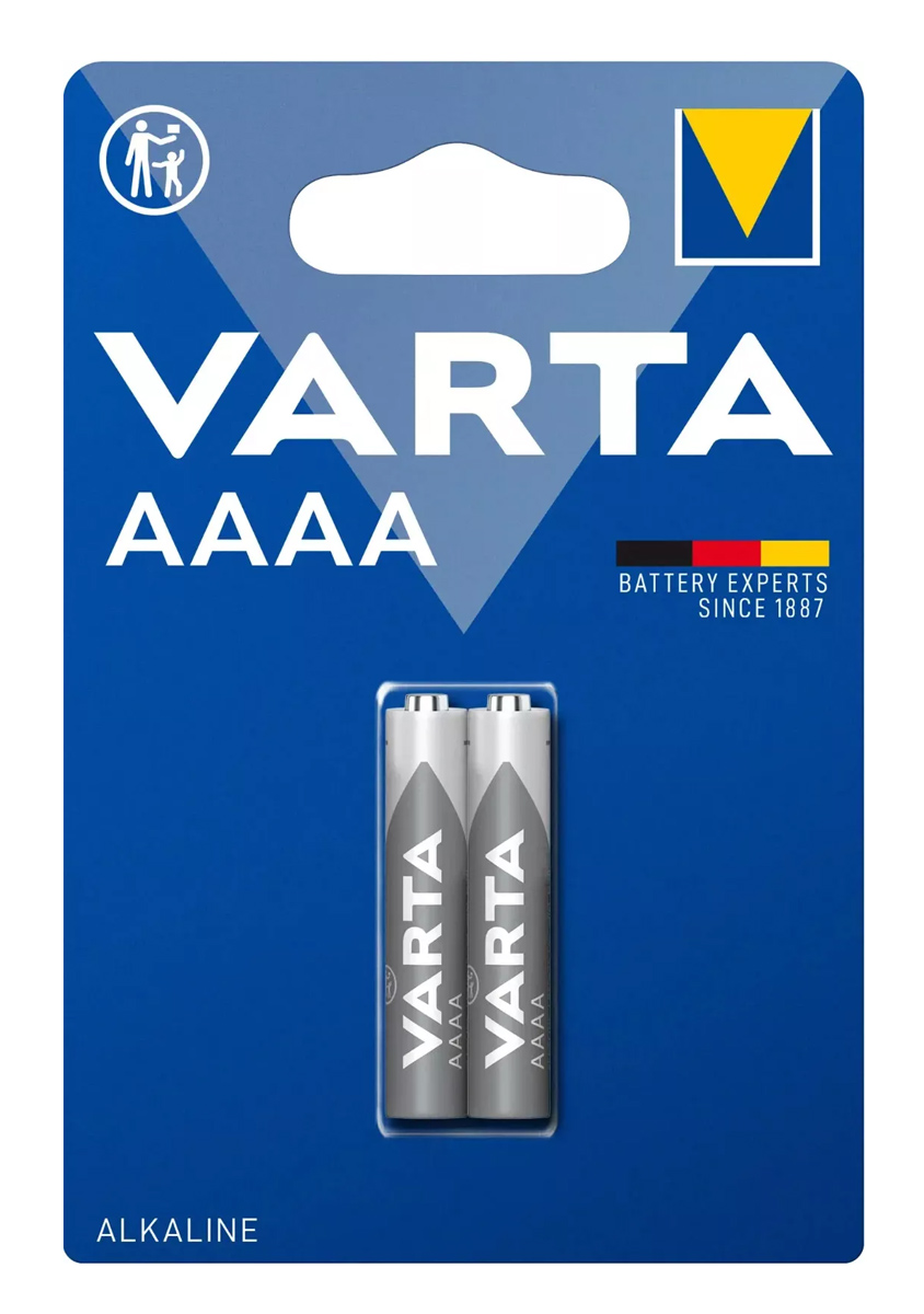 5767 VARTA αλκαλικές μπαταρίες Special, AAAA/LR8D425, 1.5V, 2τμχ - Image 1