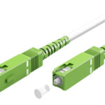 Goobay Καλώδιο Οπτικής 5m Ίνας SC-APC Singlemode OS2 Λευκό 59597