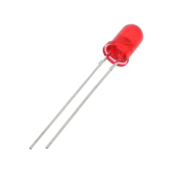 JSL-502URD 5mm   ΚΟΚΚΙΝΟ ΑΠΛΟ