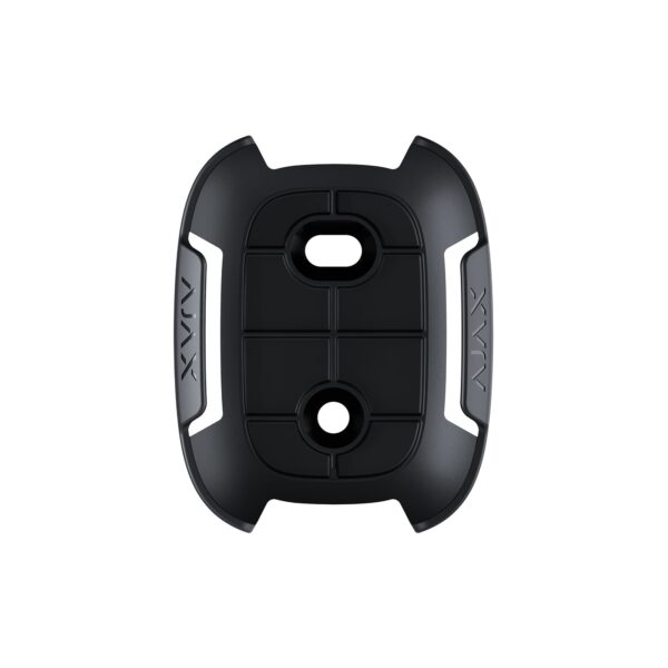 Ajax Holder For Double Button & Button Black