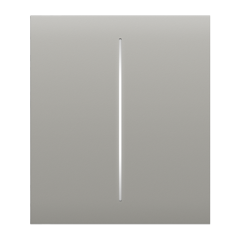64ef2196-4532-4ff5-8b41-e1c1cba966e4.png Ajax Center Button (2 Gang) Oyster - Image 1