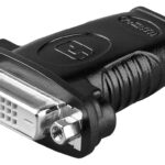 Goobay Αντάπτορας HDMI Σε DVI-D Dual-Link Μαύρος 68098