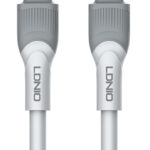 LDNIO καλώδιο USB-C σε USB-C LC602C, 100W PD, 2m, γκρι