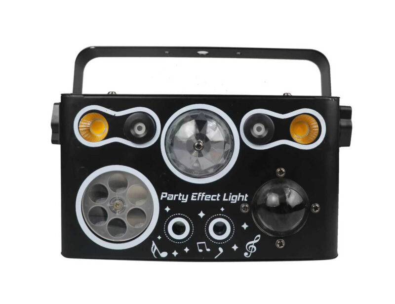 Φωτιστικό Led RGB + LASER 6in1 με Magic Ball, Gobo, Strobe, DMX512 - Image 3