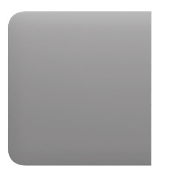 Ajax Side Button (1 Gang/2 Way) Fog