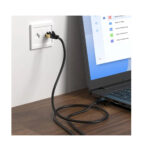 KSC-743 PATCH CORD CAT.6 ΚΑΘΑΡΟΣ ΧΑΛΚΟΣ GIGABIT 1m - Image 2