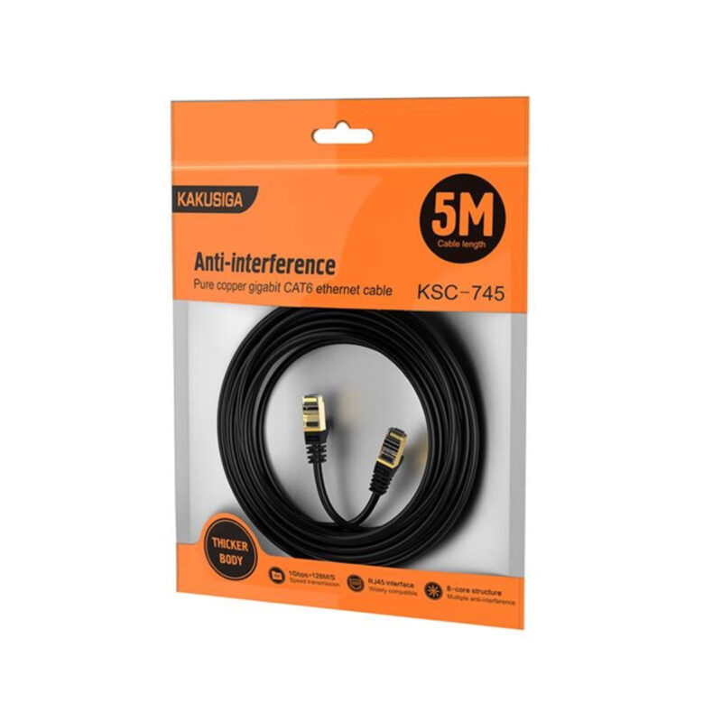 PATCH CORD CAT.6 Καθαρός Χαλκός GIGABIT 5m - Image 3