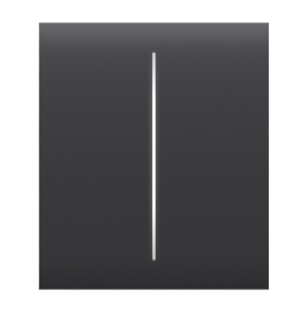 Ajax Center Button (2 Gang) Graphite