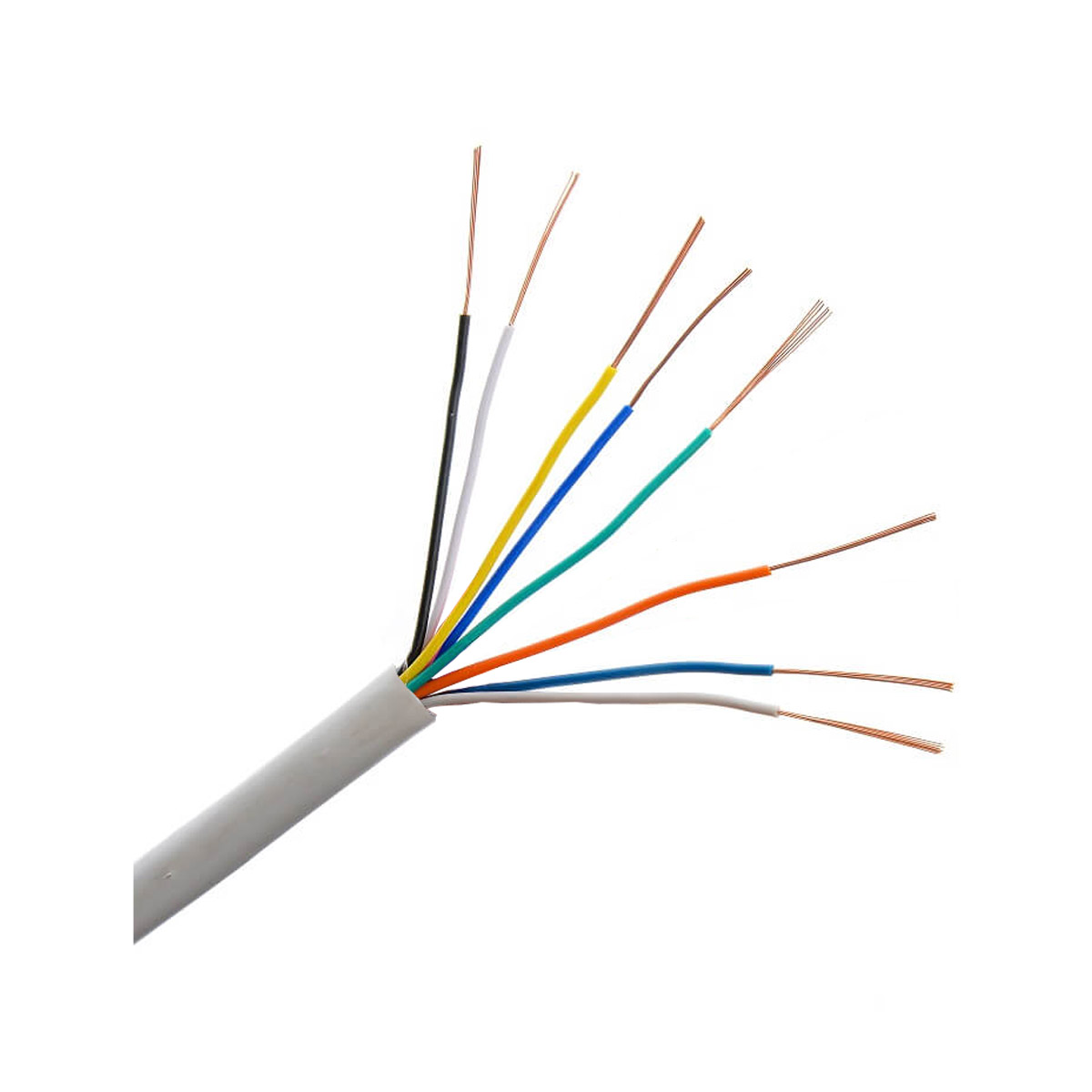 8-cores 2C-32C/8 Καλώδιο συναγερμού 8x0.22mm - Image 1