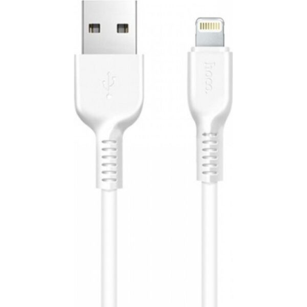 HOCO X20 Flash Καλώδιο Lightning Φόρτισης & DATA 2m, White