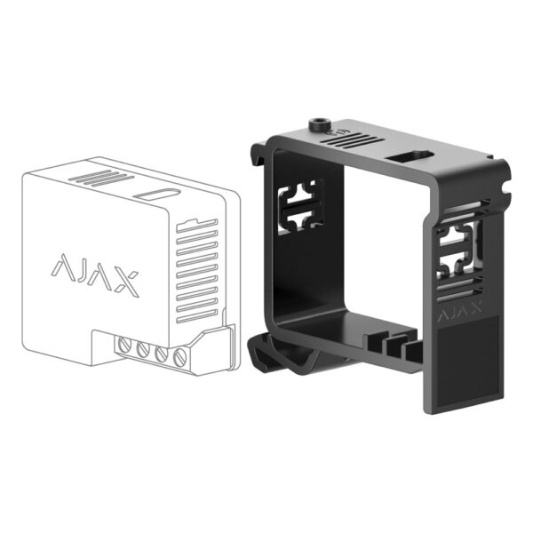 Ajax Din Holder Black