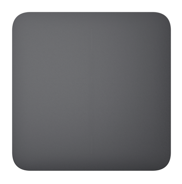 Ajax Solo Button (1 Gang/2 Way) Graphite