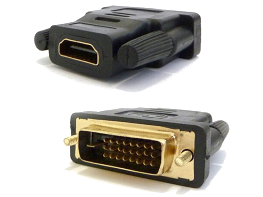 90016 9-0016 Adaptor DVI αρσενικό-HDMI θηλυκό - Image 1
