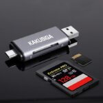 USB 3.0 TYPE-C CARD READER Γκρι - Image 2