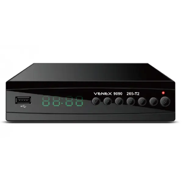 Επίγειος Ψηφιακός Δέκτης VENEX-9090T2 H.265