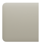 Ajax Side Button (1 Gang/2 Way) Ivory