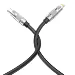 XO-NB-Q228A TYPE C USB SILICONE CABLE PD27W καλώδιο φόρτισης και μεταφοράς δεδομένων Type C σε Lightning 1,2m