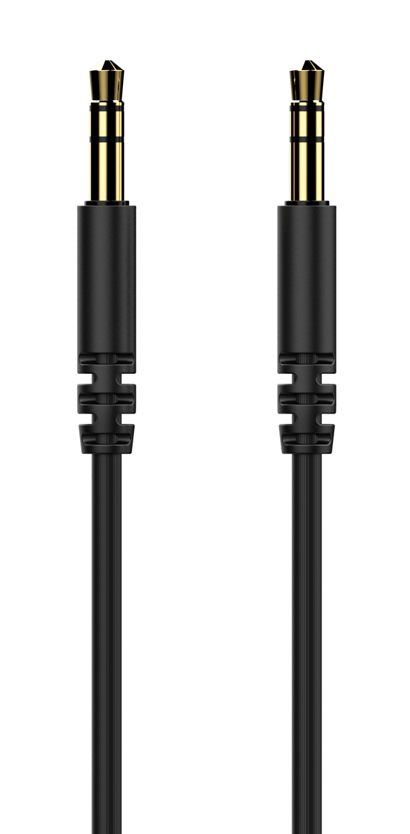 CELEBRAT καλώδιο ήχου 3.5mm AU-01, AUX, 1m, μαύρο