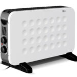 BRUNO θερμοπομπός BRN-0206, 2000W, με θερμοστάτη & ανεμιστήρα, λευκός