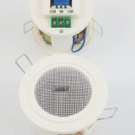 Ηχείο Οροφής Φ100mm 100V 1-3W Λευκό, Τρύπα Φ90mm