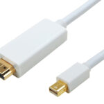 POWERTECH καλώδιο Mini DisplayPort σε HDMI CAB-DP011, 2m, λευκό