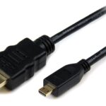 POWERTECH καλώδιο micro HDMI σε HDMI CAB-H007 με Ethernet, 1.5m, μαύρο
