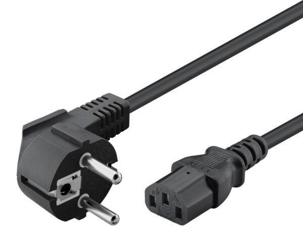 POWERTECH Καλώδιο τροφοδοσίας CAB-P020, 3x 0.75mm², CCS, 1.5m, μαύρο