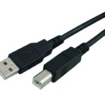 POWERTECH καλώδιο USB σε USB Type Β CAB-U050, copper, 3m, μαύρο